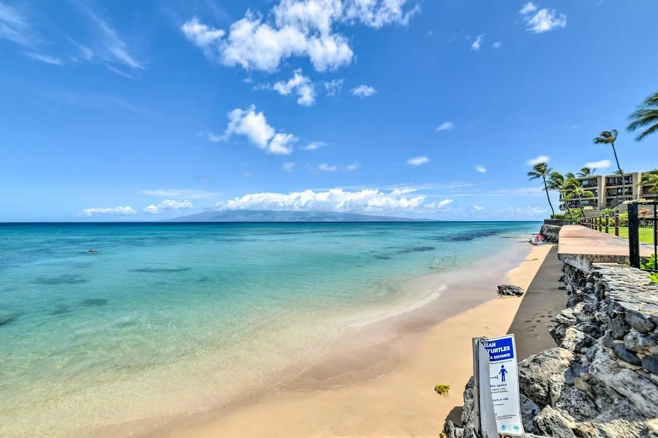 Beachfront Condo Sunset Views And Pool Access! Kahana United States
