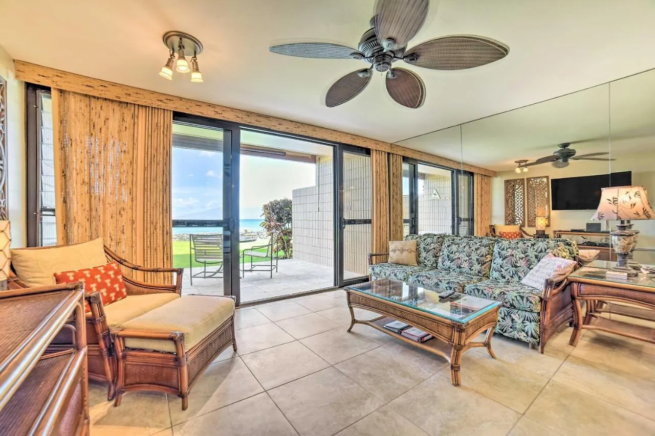 Beachfront Condo Sunset Views And Pool Access! Kahana 0*,